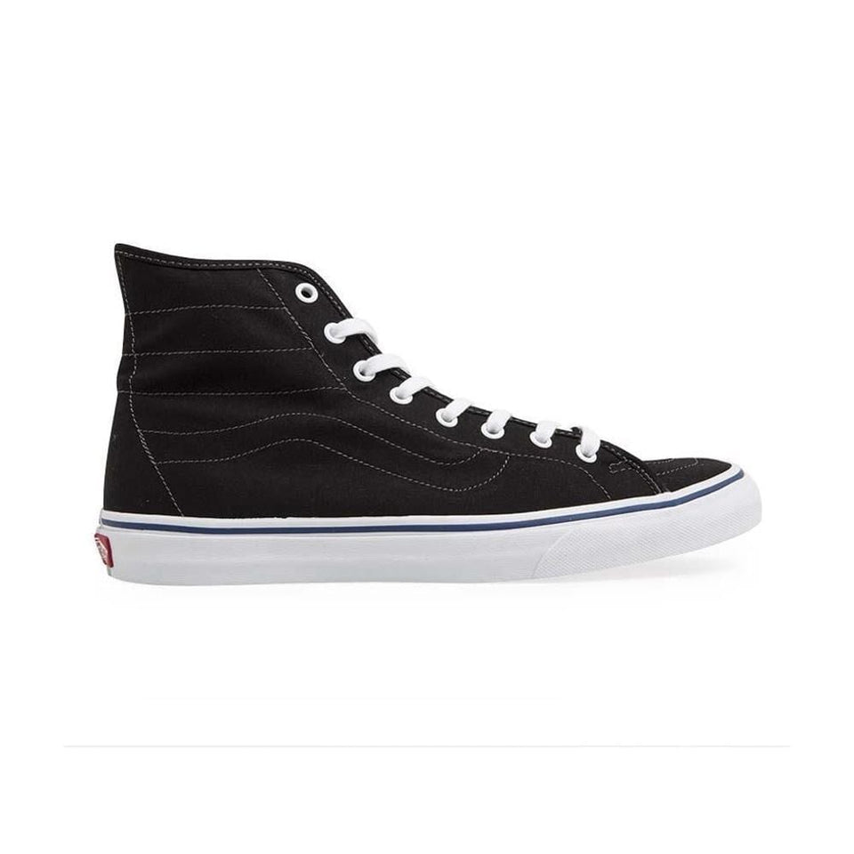 Vans Sk8 Hi Decon (Canvas) Black True White - 50-50 Skate Shop