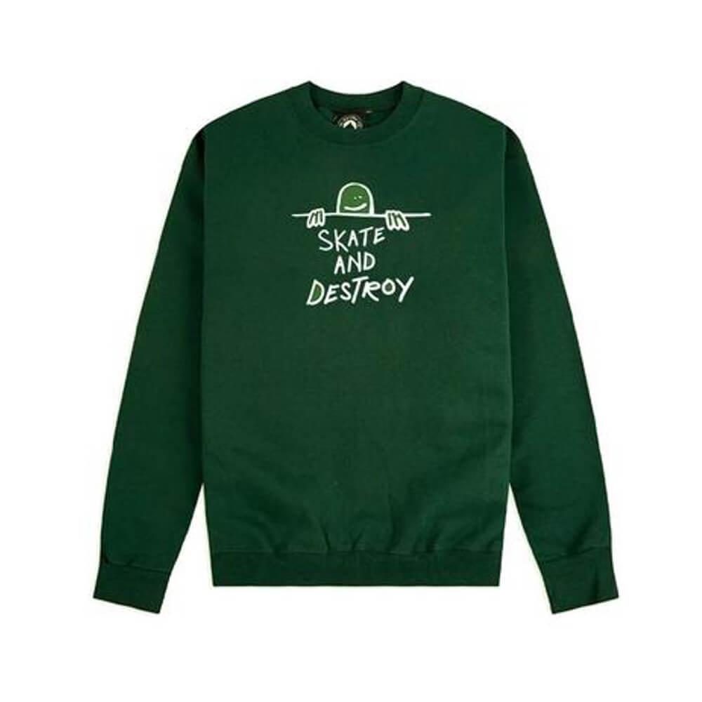 Thrasher Skate Gonz Sad Logo Crewneck - 50-50 Skate Shop