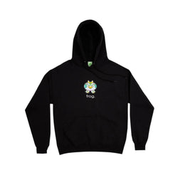 Frog Skateboard The Cow Pullover Hoodie Black - 50-50 Skate Shop