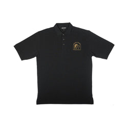 Passport Pool Hall Embroid Polo Black - 50-50 Skate Shop