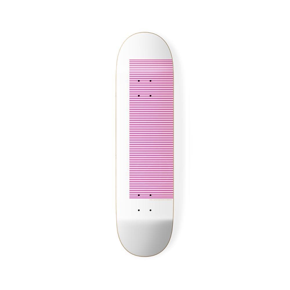 4 Skateboard Skateboard Deck Subline Board Magenta 8.5" - 50-50 Skate Shop