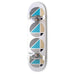 The 4 Skateboard Complete 8.25" x 31.8" White - 50-50 Skate Shop