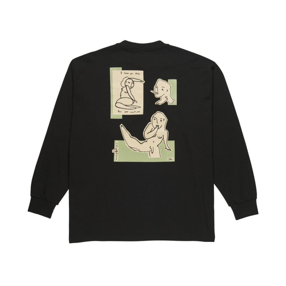 Polar Skate Dirty Boys Long sleeve Tee Black - 50-50 Skate Shop
