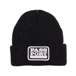 Passport Skate Auto Patch Beanie Black - 50-50 Skate Shop