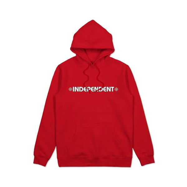 Independent Bar Cross Youth Pop Hoodie Chilli - 50-50 Skate Shop