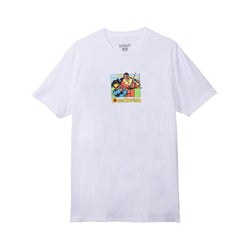 Deathwish Tee Bullseye White - 50-50 Skate Shop