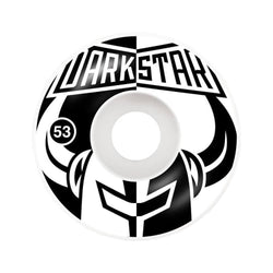 Darkstar Skateboard Wheels Divide 53mm Black White - Set of 4 - 50-50 Skate Shop