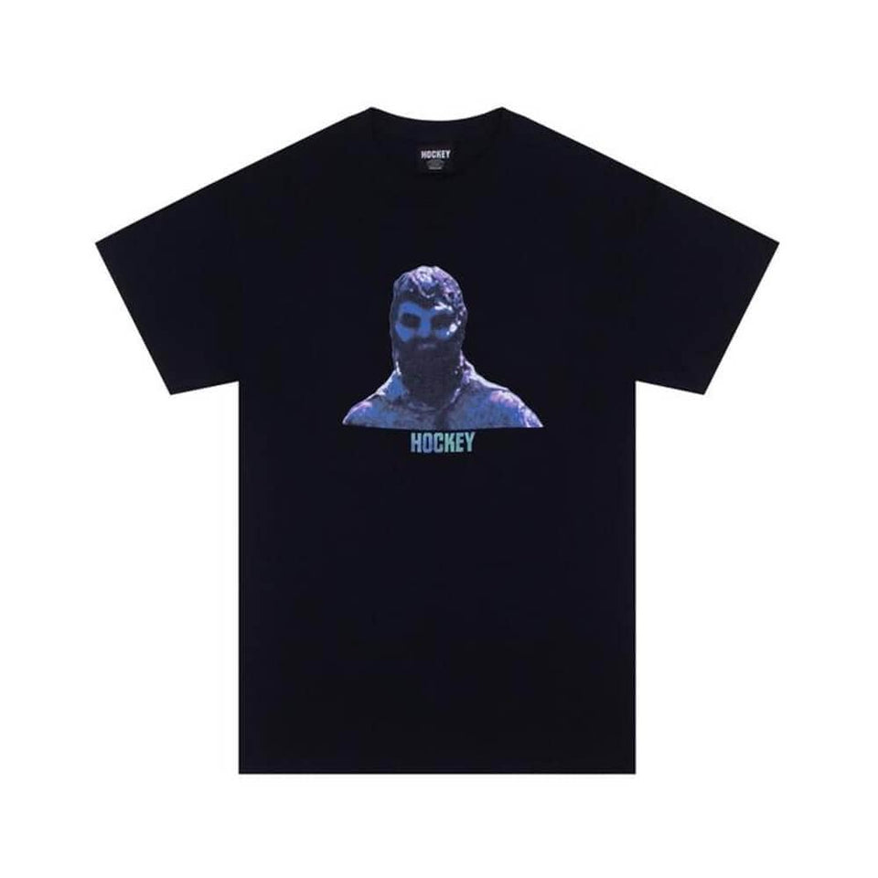 Hockey Skate End Scene Tee Black - 50-50 Skate Shop