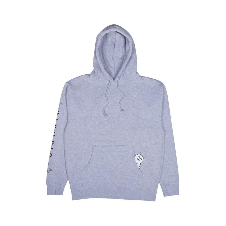 Ripndip Lord Nermal Hoodie Grey Heather - 50-50 Skate Shop