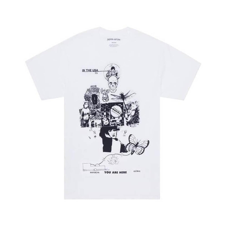 Fucking Awesome Physical Astral T-Shirt White - 50-50 Skate Shop