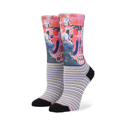 Stance Womens Yes Darling Socks Pink - 50-50 Skate Shop