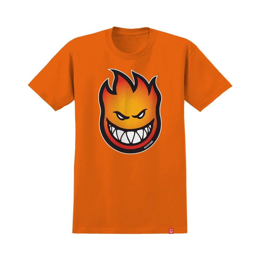 Spitfire Skate Youth Tee Big Head Fade Orange - 50-50 Skate Shop