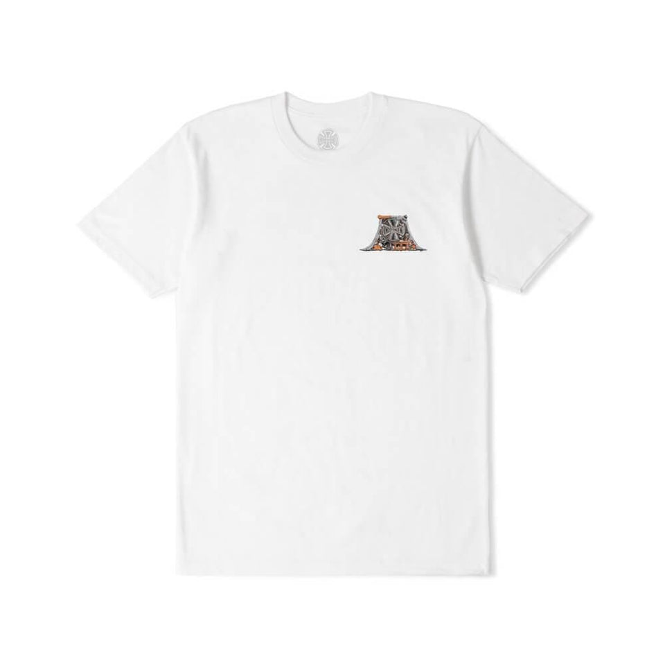 Independent Crust Tee White - 50-50 Skate Shop