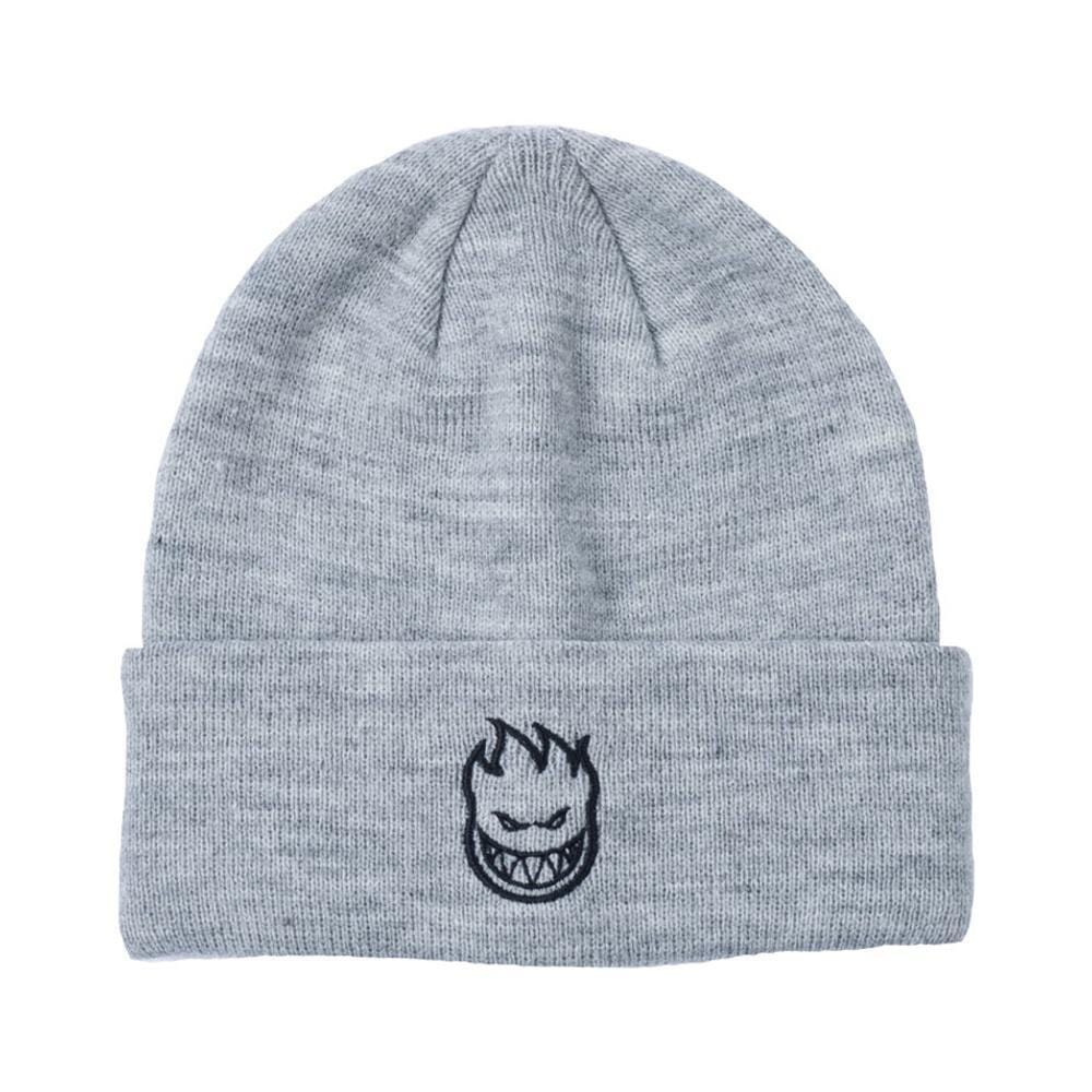 Spitfire Beanie Bighead Emblem Grey Black - 50-50 Skate Shop