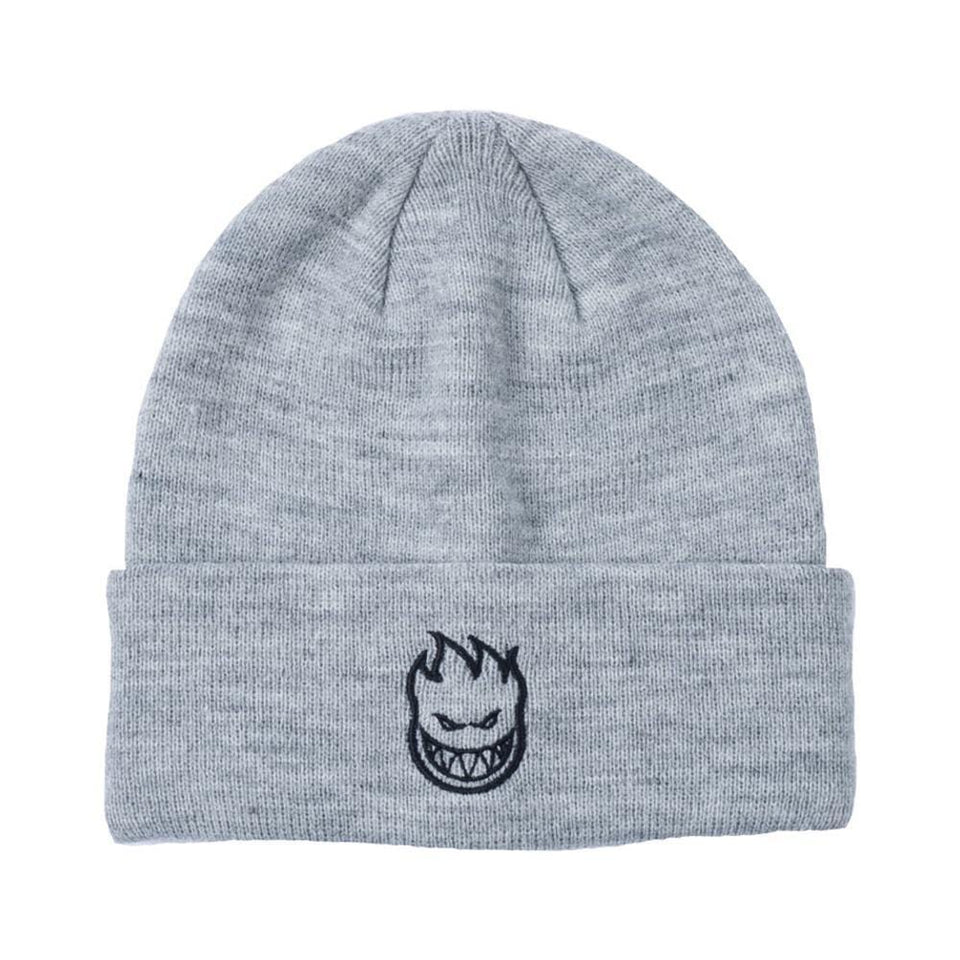 Spitfire Beanie Bighead Emblem Grey Black - 50-50 Skate Shop