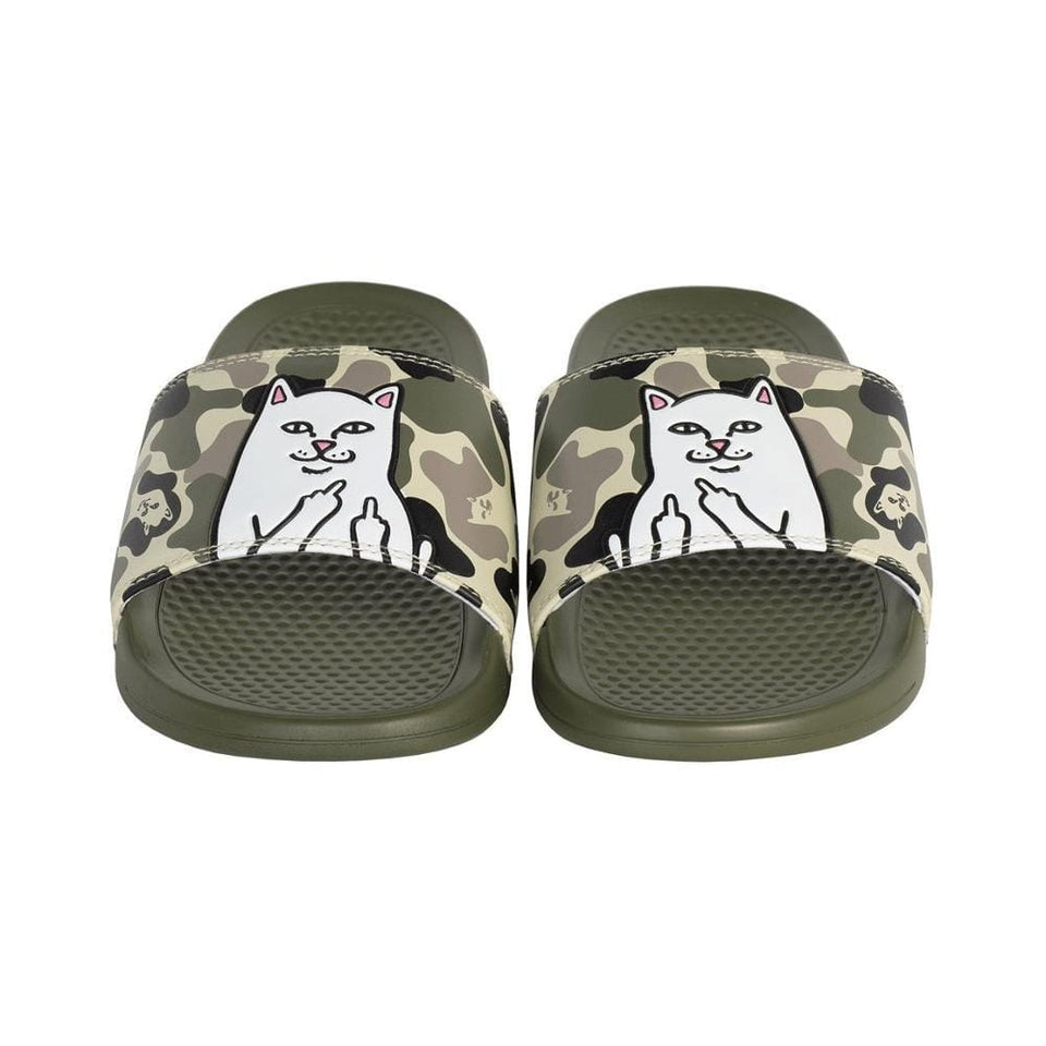 Ripndip Lord Nermal Slides Army Camo - 50-50 Skate Shop
