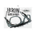 Heroin Skate FA21 Sticker - Sold Individually - 50-50 Skate Shop