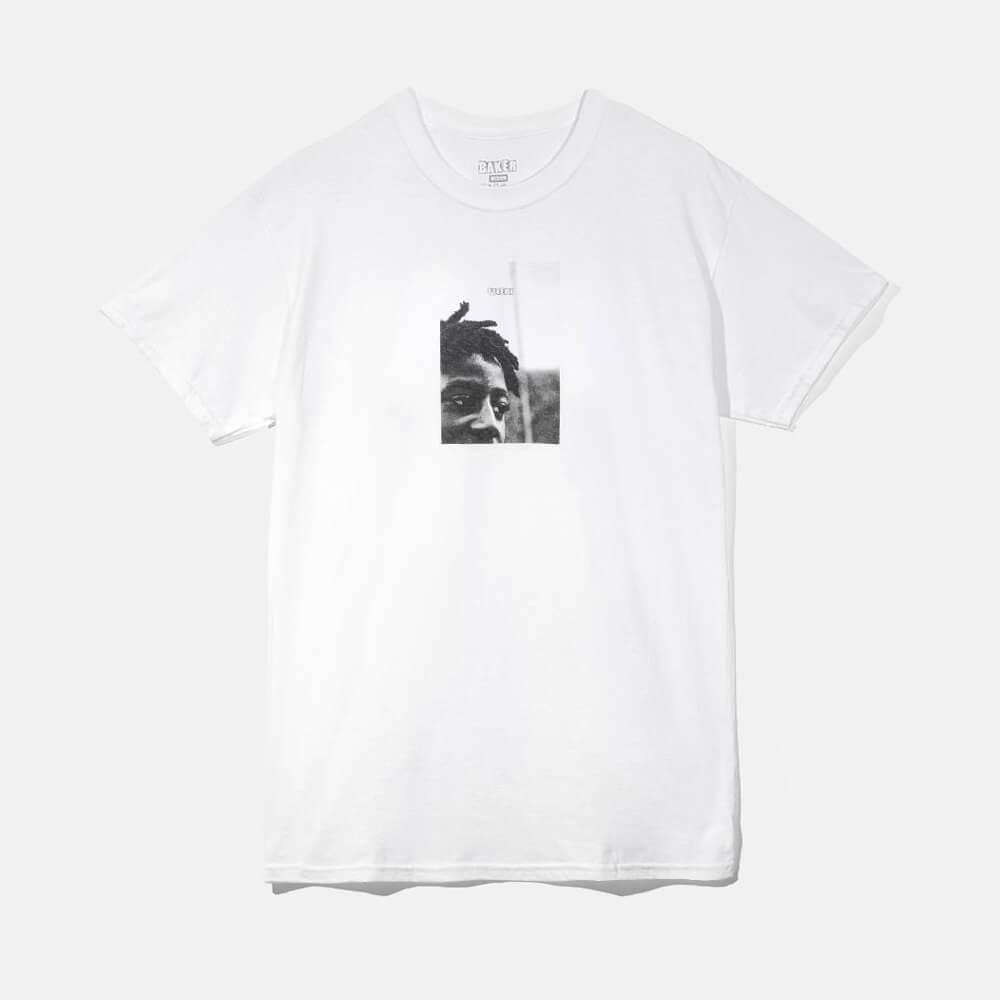 Baker 4 Tee White - 50-50 Skate Shop