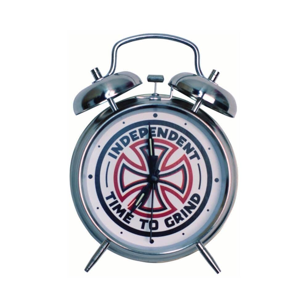 Independent Time To Grind Alarm Clock Chrome - 50-50 Skate Shop
