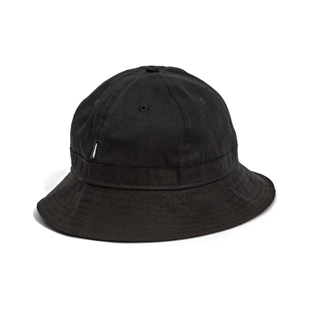 XLarge Herringbone Boonie Bell Bucket Hat Black - 50-50 Skate Shop