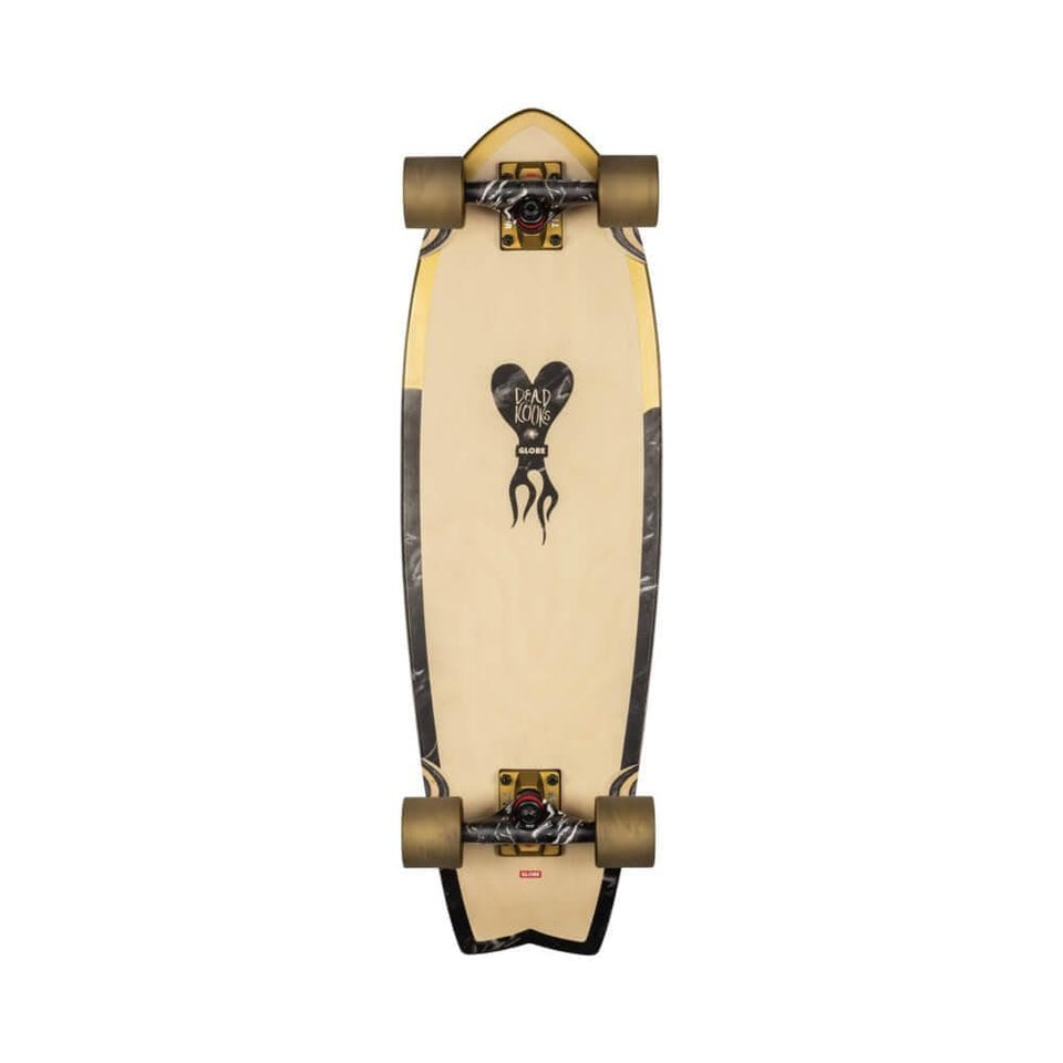 Globe x Dead Kooks Skateboard Complete Sun City 30" DK Gold Marble - 50-50 Skate Shop