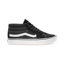 Vans Comfycush Sk8 Mid (Classic) Black True White - 50-50 Skate Shop