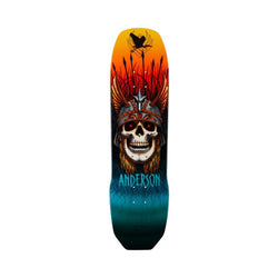 Powell Peralta Skateboard Deck Flight Andy Anderson Heron Shape 289 8.45