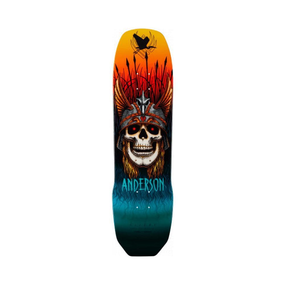Powell Peralta Skateboard Deck Flight Andy Anderson Heron Shape 289 8.45" x 31.8" - 50-50 Skate Shop