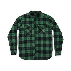 Passport Workers Mid Weight Long Sleeve Shirt Forest Green - 50-50 Skate Shop