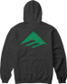 Emerica Skate Pure Triangle Hoodie Black - 50-50 Skate Shop