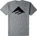 Emerica Skate Pure Triangle Pocket Tee Charcoal Heather - 50-50 Skate Shop