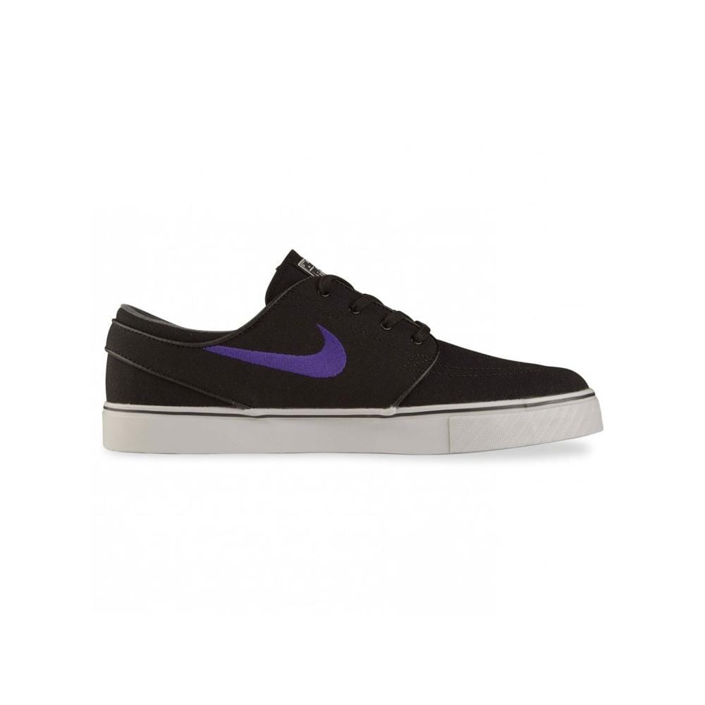 NIKE ZOOM STEFAN JANOSKI CANVAS BLACK COURT PURPLE - 50-50 Skate Shop