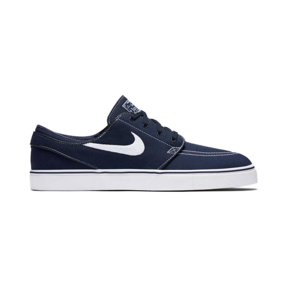 Nike SB Zoom Stefan Janoski Canvas Obsidian White Gum Light Brown - 50-50 Skate Shop