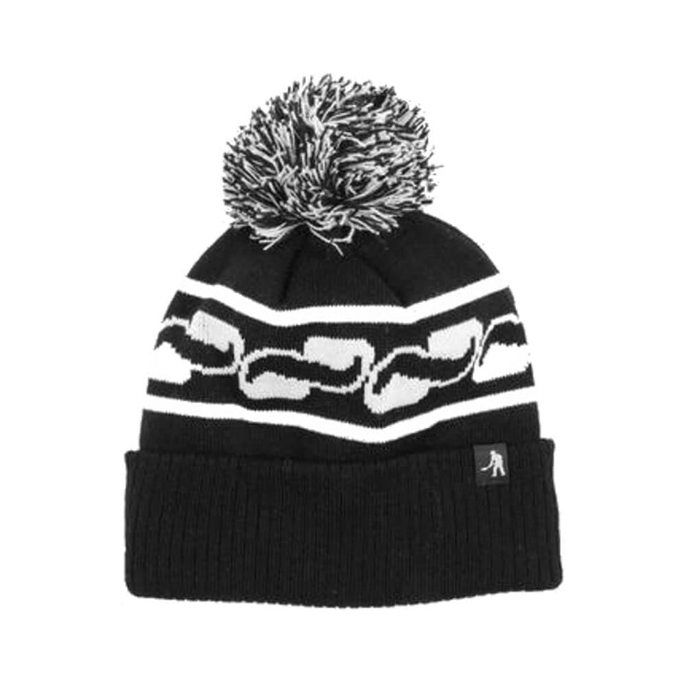 Passport Skate Auto Pom Pom Beanie Black - 50-50 Skate Shop