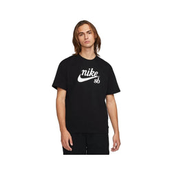 Nike SB Skate Tee Logo Black White - 50-50 Skate Shop