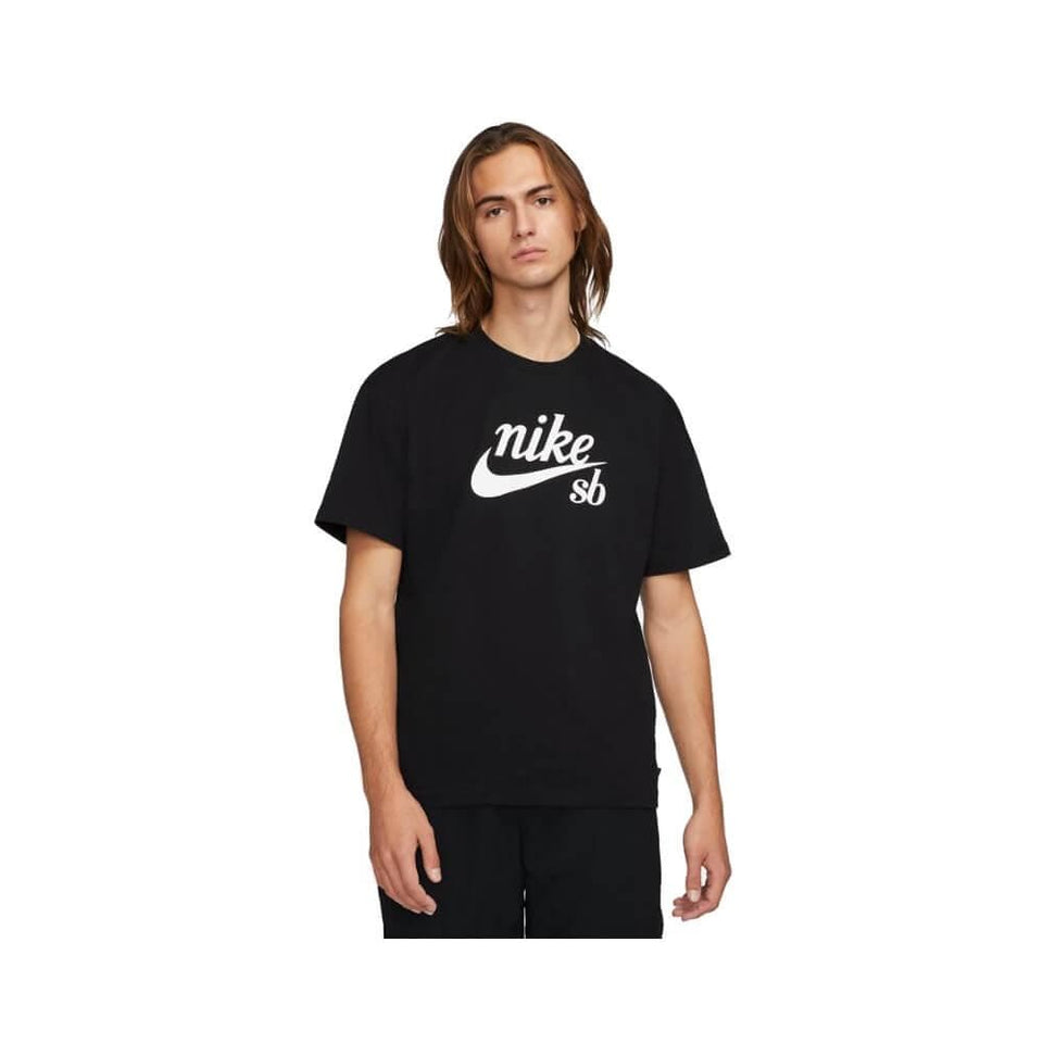 Nike SB Skate Tee Logo Black White - 50-50 Skate Shop