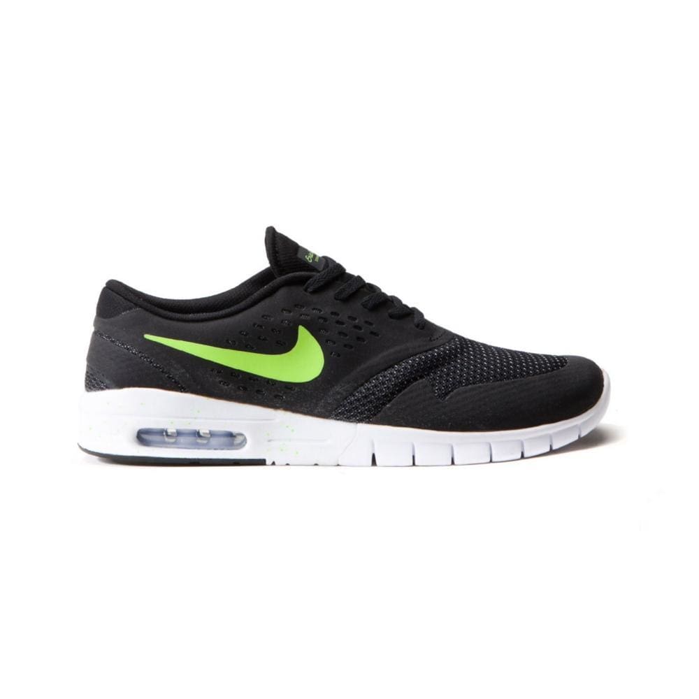 NIKE ERIC KOSTON 2 MAX BLACK FLASH LIME WHITE - 50-50 Skate Shop