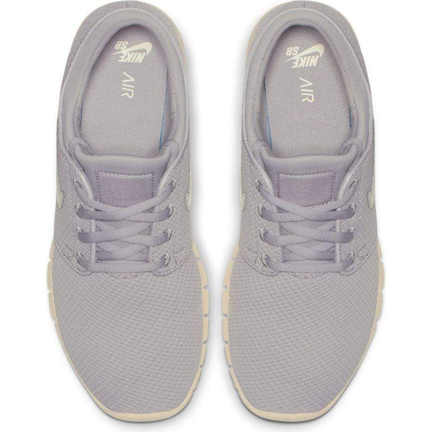 Nike sb janoski atmosphere grey & 2025 white suede skate shoes