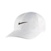 Nike - Sportswear AeroBill Featherlight Adjustable Cap White Black - 50-50 Skate Shop