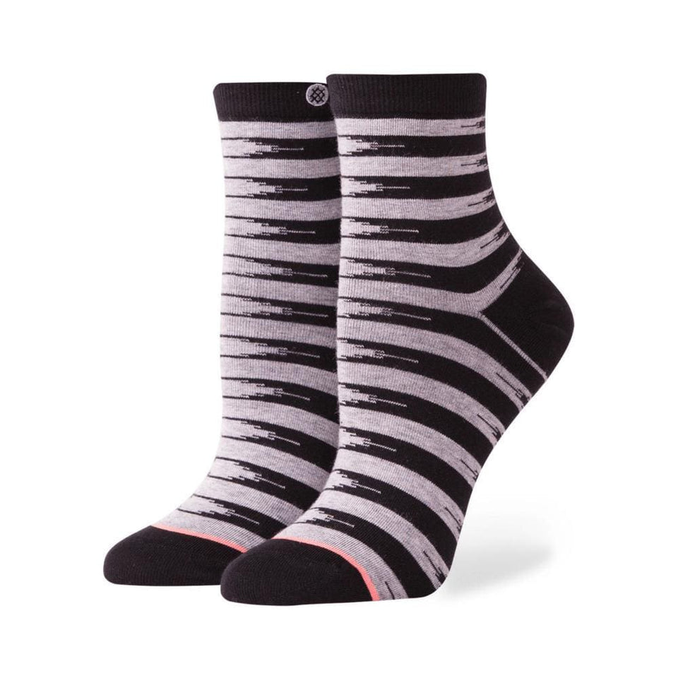 Stance Womens Steadfast Socks Black - 50-50 Skate Shop