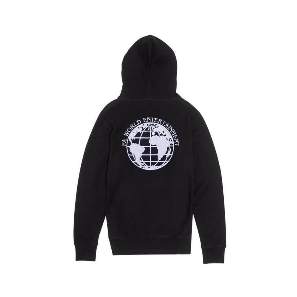 Fucking Awesome World Entertainment Hoodie Black - 50-50 Skate Shop