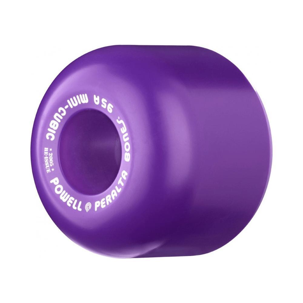 Powell Wheels Mini Cubic 64mm x 95A Purple - 50-50 Skate Shop