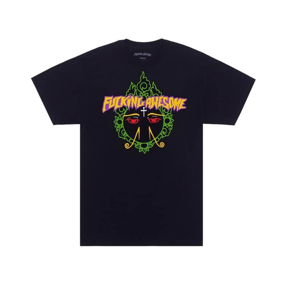 Fucking Awesome Skate Eyes Tee Black - 50-50 Skate Shop