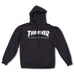 Thrasher Skate Mag Logo Hoodie Black - 50-50 Skate Shop