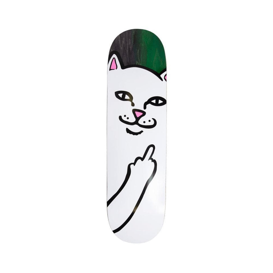Ripndip Skateboard Deck Lord Nermal Board 8.5" x 32.4" Black Green - 50-50 Skate Shop