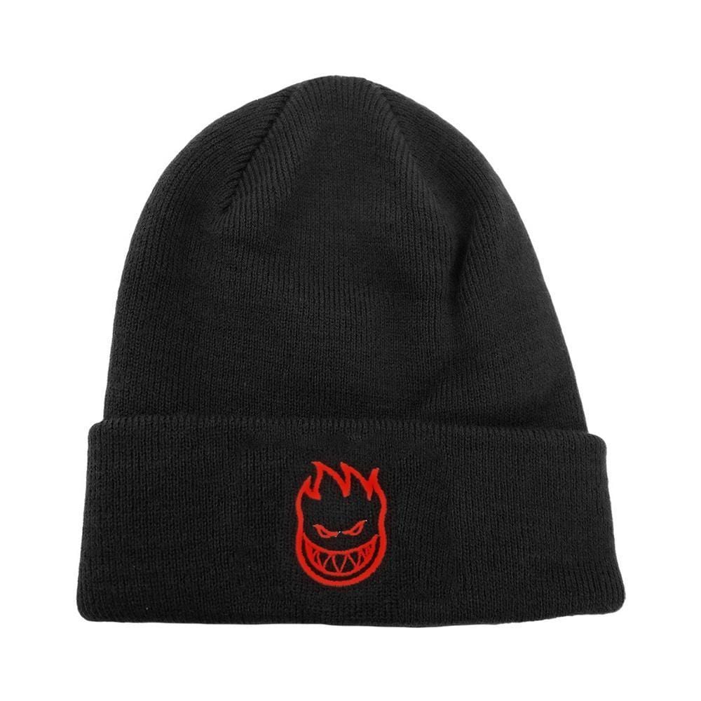 Spitfire Beanie Bighead Emblem Black Red - 50-50 Skate Shop