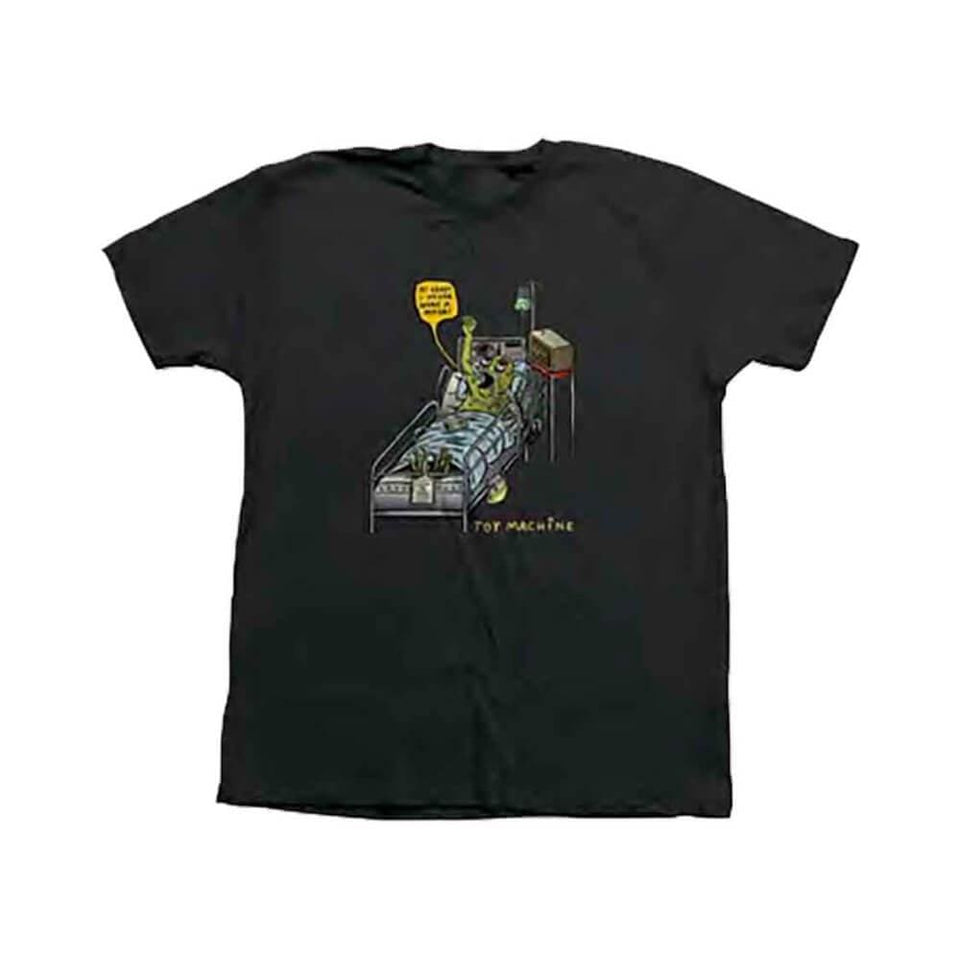 Toy Machine No Mask Tee Black - 50-50 Skate Shop