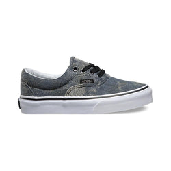 Vans Kids Era (Acid Denim) Navy Black - 50-50 Skate Shop