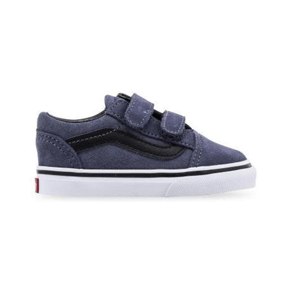 Vans Toddler Old Skool V (Suede) Grisaille Black - 50-50 Skate Shop