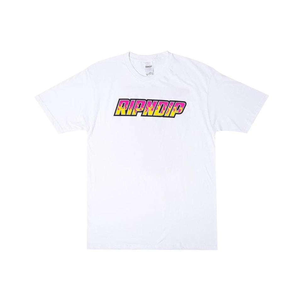 Ripndip Racing Tee White - 50-50 Skate Shop